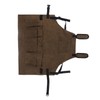 Woodworking Shop Apron Large Capacity Pocket Adjustment Shoulder Straps Waxed