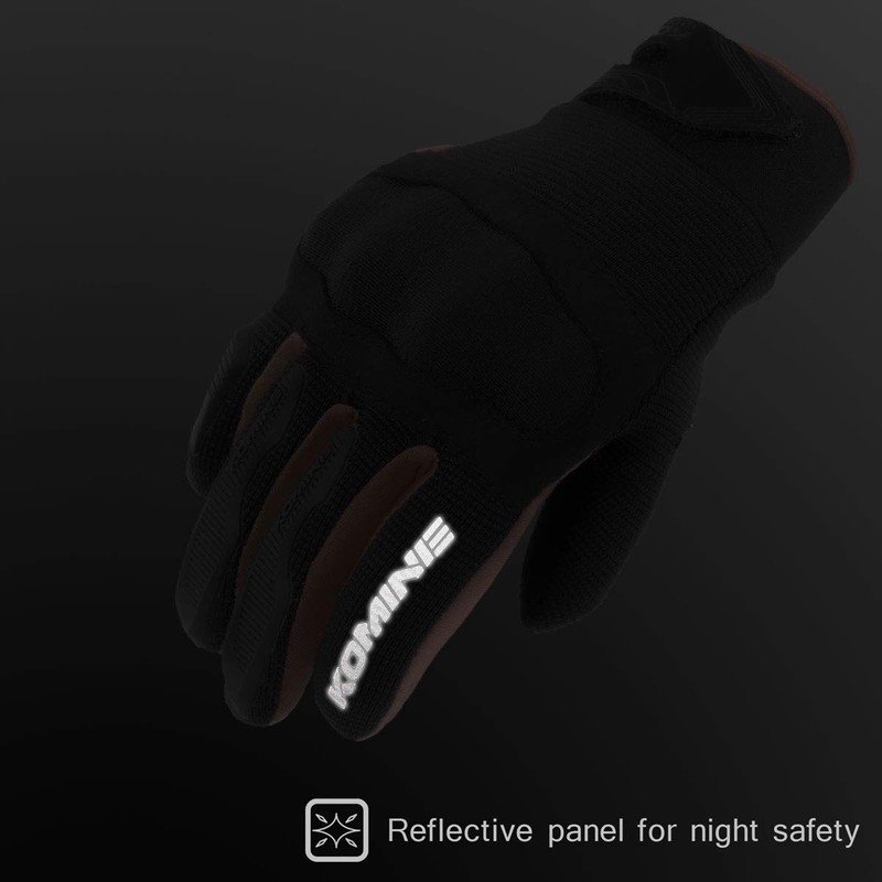 Komine (KOMINE) Motorcycle Kids Mesh Glove Protector, Black KM RGK-006