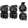 6pcs Barbell Clamps 2 inch, Heavy Duty Exercise Collars 2"