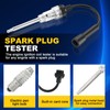 DASBET 9PCS Compression Tester Kit with Spark Plug Tester |