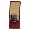 Windrose Merino Manicure Set 7,5 cm Rot