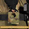 KRYDEX Handcuff Holder with MOLLE and Belt Loop Molle Handcuff