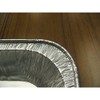 Barbecue Aluminum Plate, Deep Type, 12.8 x 10.4 x 2.4