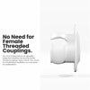 Streamline Easy-Press Pool Return Fitting – Tool-Free, No Glue or