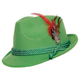 Underwraps Unisex Adult Oktoberfest Costume Hat-Green, One Size
