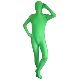 VSVO Full Body Greenman Suit - Lime Green (Lime Green, Small)