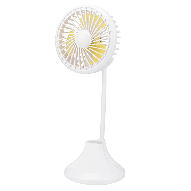 1Pc Mini Desktop Fan with Rechargeable USB and Table Night