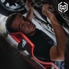 M-AUTO Mechanic Plastic Creeper with Dual Tool Trays, 48" Ergonomic
