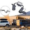 MACHSWON USA to EU Trailer Light Converter, 12V DC Trailer