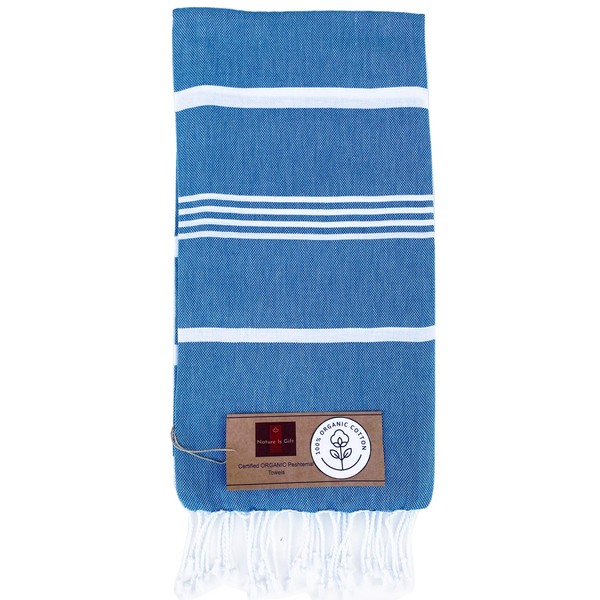 Turkish Beach Towel | 100% Cotton, Prewashed, 38 x 70