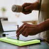 sourcing map Leather Craft Punching Pad, Stamping Mat, Mute Board