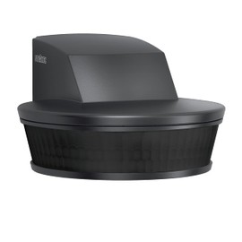 Steinel SensIQ S Motion Sensor Anthracite, 2000 W, 300° | 20 m Sensor, Anti-Creep Protection, Includes Corner Wall Bracket and Remote Control