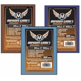 Purple Back, 7 Wonders Sleeve (65x100mm)-100 Standard