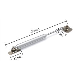 2 Pack 100N/22.5lb Lift Support, Gas Strut, Gas Springs Gas Shocks Toy Box Hinges, Kitchen Cabinet Hinges, Camper Bed, Truck Toolbox,TV Cabinet