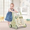 Beright Wooden Baby Walker Push and Pull Learning Activity Walker