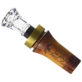 Duck Commander Jase Robertson Pro Series Duck Call - Easy Blowing, Double Reed Wood Duck Call for Duck Hunting Accessories - Burnt Hedge