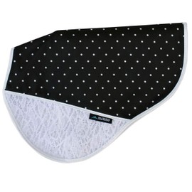 MARUTO SHMT-1980 UV Protection Steering Wheel Cover, Polka Dot, Black