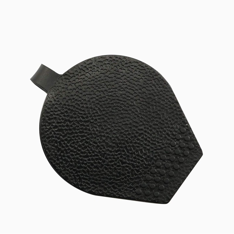 JCBIZ 6pcs 22m Black Door Lock Dust Cover Rubber Waterproof