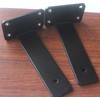 12 Pack - 6 inch Black Hidden L Shelf Bracket