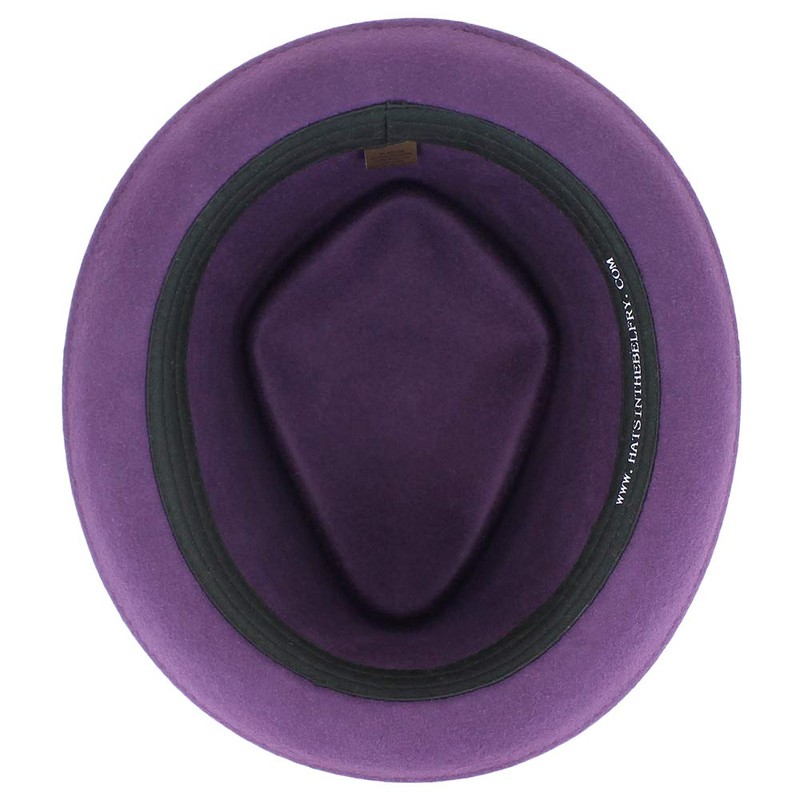 Belfry Crushable Porkpie Large Purple