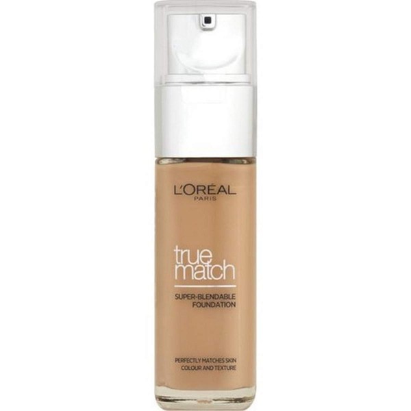 L'Oreal Paris True Match Foundation - 30 ml, Golden Amber