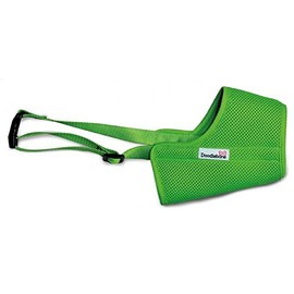 Doodlebone Dog Muzzle, Green, Medium