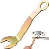 CTEAKOP 3/8" Bi-Fold Pocket Door Wrench Angled, Pivot Adjustment Wrench