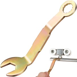 CTEAKOP 3/8" Bi-Fold Pocket Door Wrench Angled, Pivot Adjustment Wrench for Sliding and Folding Door, Closet (1 pcs)