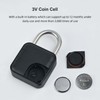Relihom Combination Lock for Locker, Smart Padlock with Code TUYA