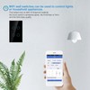 WiFi Touch Screen Switch Single Circle for 4‑Way AC