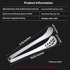 11 Inch Stainless Steel Steak Tongs, Multipurpose Kitchen Cooking Clamps