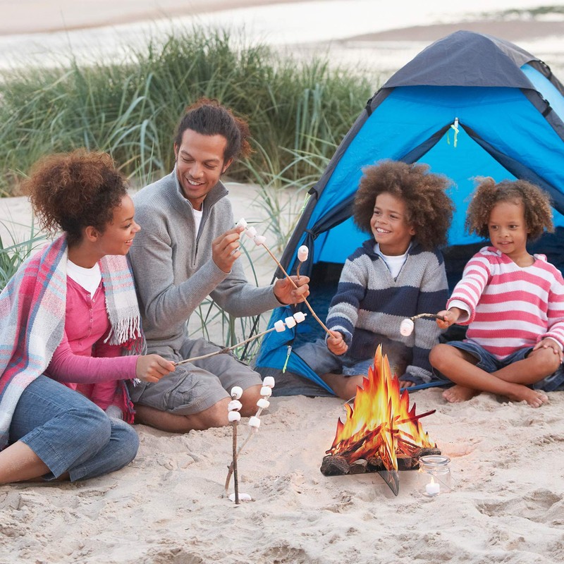 12 Inch Tall Artificial Fire Fake Flame Paper 3D Decorative