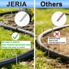 JERIA 6 Inch 240 Pack U-Shaped Galvanized Garden Stakes, 11