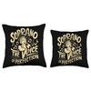 Soprano Singer Vocal Range Vocalist Voice Singing Choir Throw Pillow