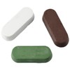 Fudeshe Polishing Cutting Compounds 3Pcs Total 3 Oz. Solid Green/White/Brown