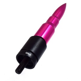 Unbranded Pink Bullet Style Stubby Short Antenna 4" Fits Toyota Tacoma 4runner Tundra FJ