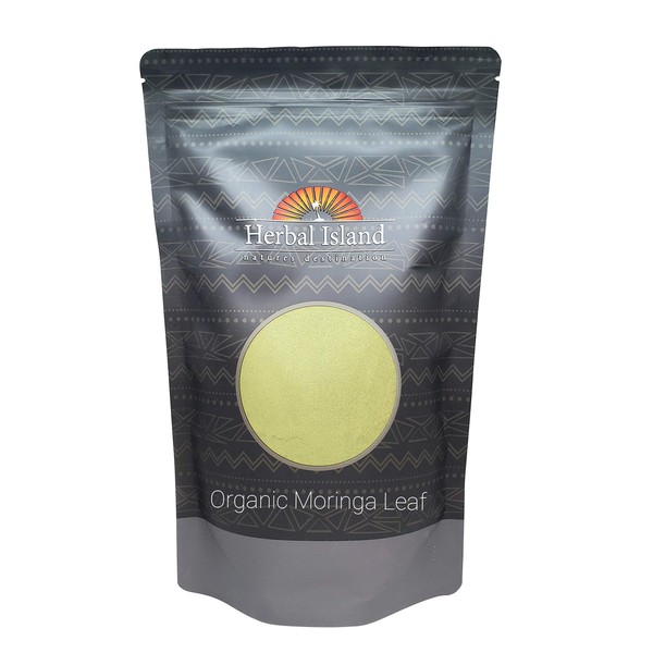 Moringa Oleifera Leaf Powder - Organic - 2 Lb Bulk Pure and Natural