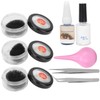 Eyelash Extension Practice Tool Kit Portable False Eyelashes Glue Remover