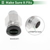 HOPESPANNER Push to Connect Air Fittings 5/16" Male Thread Air