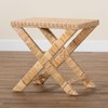 bali & pari Farica Natural Rattan Accent Bench, One Size