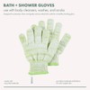 EcoTools Bath + Shower Gloves 6 Pack, Exfoliating Gloves Remove