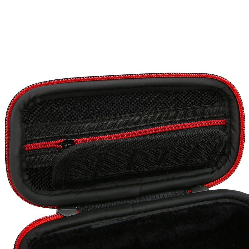 Black Portable Waterproof Handbag Protective Carrying Multi Function Accessories Storage