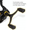 Fishing Reel Powerful Double Rocker Arm Metal Spinning Wheel for