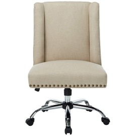 Iconic Home Uriella Headboard Velvet Upholstered Vertical Striped Modern Transitional, Twin, Navy