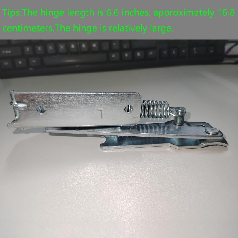YIDELAI - Spring Hinge (1 Pair) 90 Degree Folding Lifting