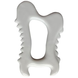 Aswalling 1 Piece Guasha Face Massagers Ceramic Scraper Board for Face Lift Slimmer Reduces Puffiness Body Sculpting