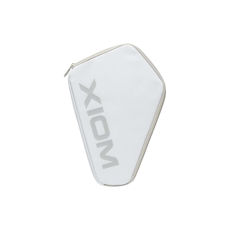 XIOM Table Tennis Rackets Storage Case, Penta, Single Case, White