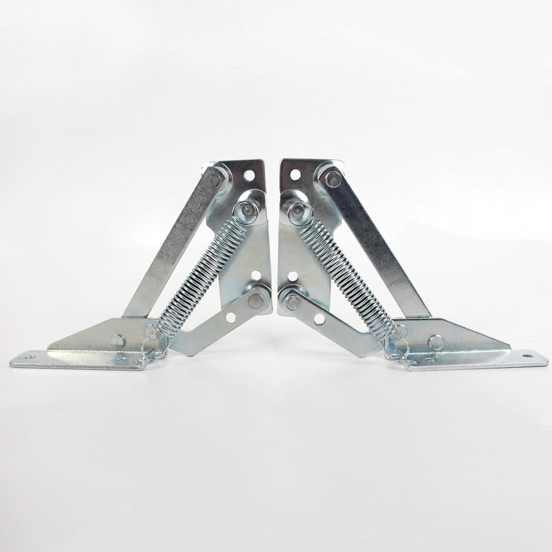 YIDELAI - Spring Hinge (1 Pair) 90 Degree Folding Lifting