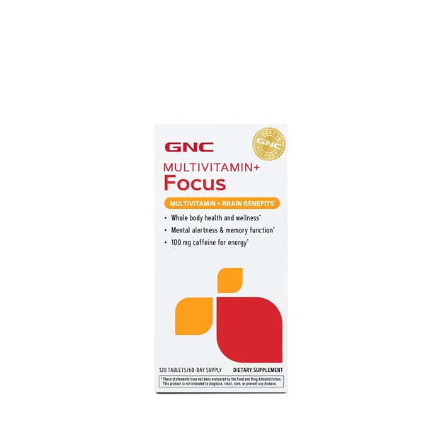 GNC Multivitamin+ Focus + Brain Benefits*