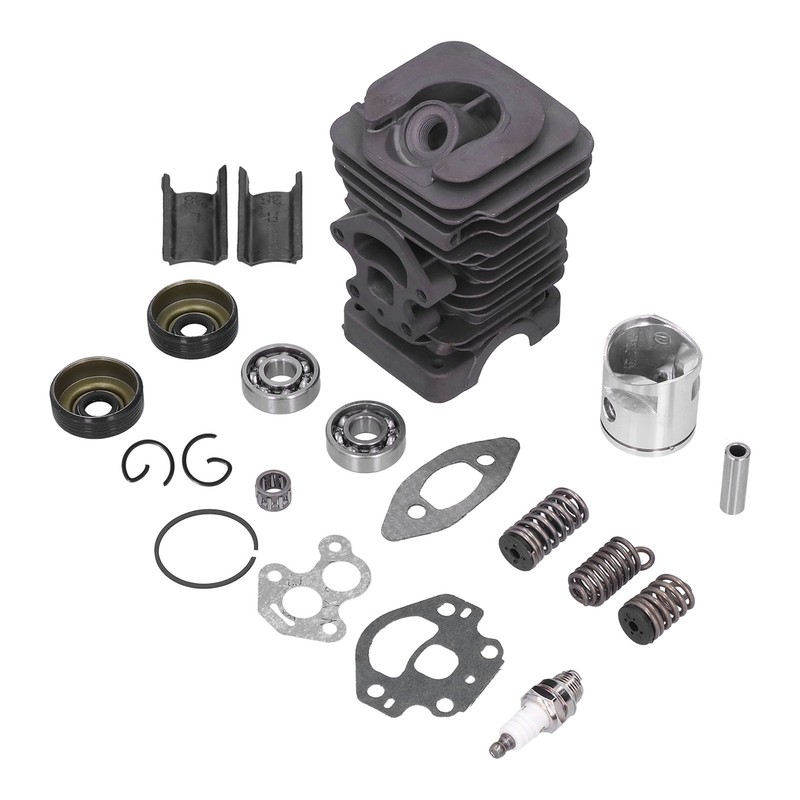 39mm Cylinder Piston Kit Chainsaw Cylinder Needle Bearing Spring Set
